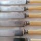 Steel and horn knives