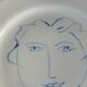 Pair of Picasso plates in Limoges porcelain - Ref 1324