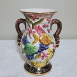 Ceramic vase signed Hubert Bequet