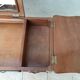 Louis XV style work table in walnut veneer