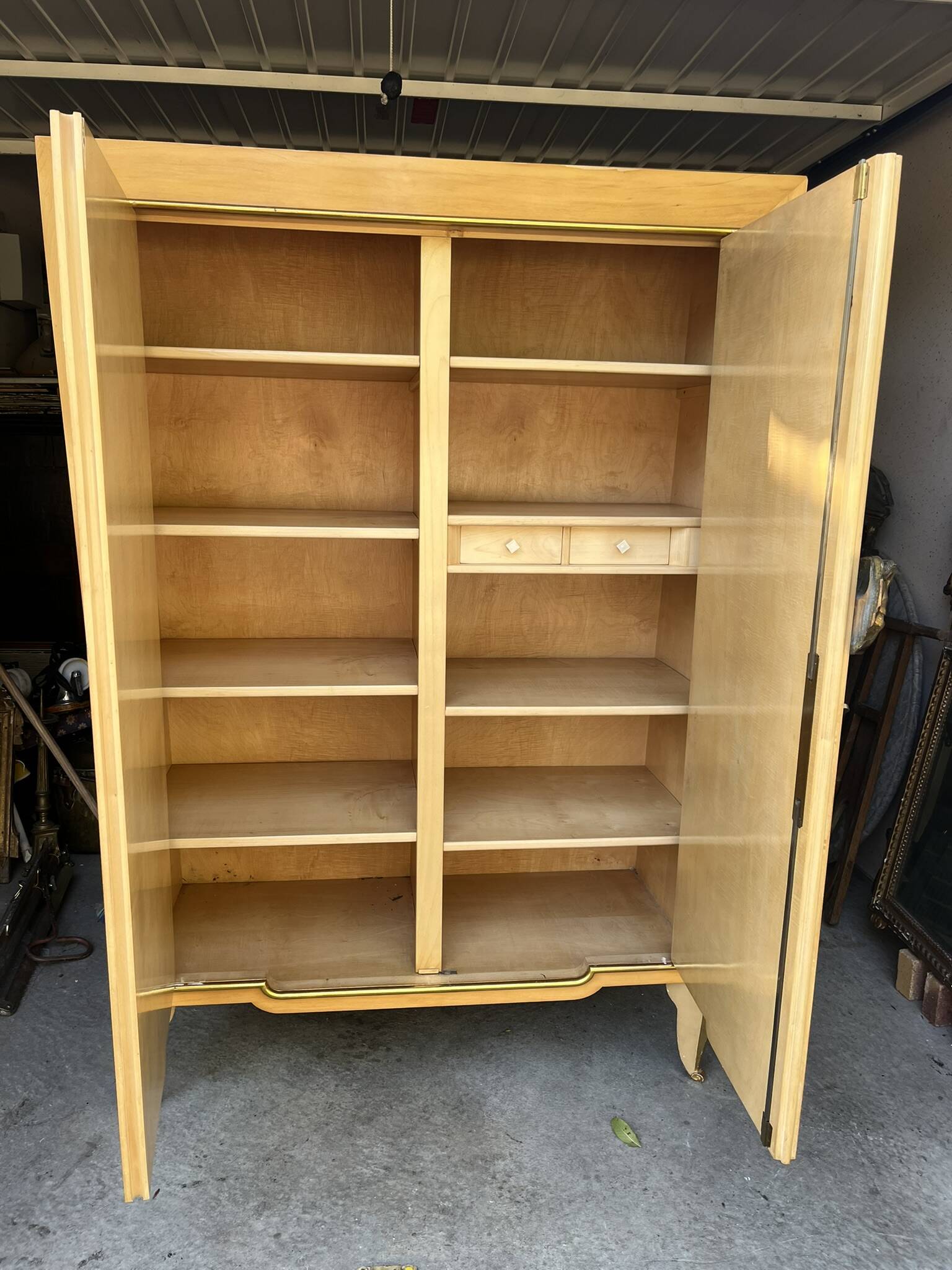 2-door wardrobe by maison jansen