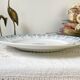 Vintage round dish Terre de fer LUNEVILLE model "NINA" Made in France