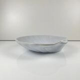 Large scallop shell platter, Emile Henry, France, mid-20th century.