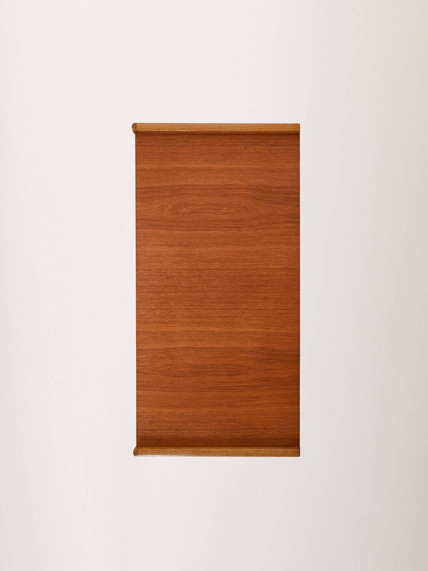 Scandinavian chest of drawers ’50s–’60s in teak and oak