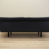 Canapé en cuir Alanda, design italien, années 1980, fabricant : B&B Italia, desig