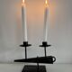 Vintage French Brualist Candelabra