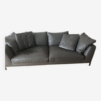 Antonio Citterio leather sofa for B&B Italia 3/4 seats