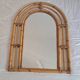 Vintage bamboo mirror
