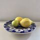 Cobalt blue Moroccan plate
