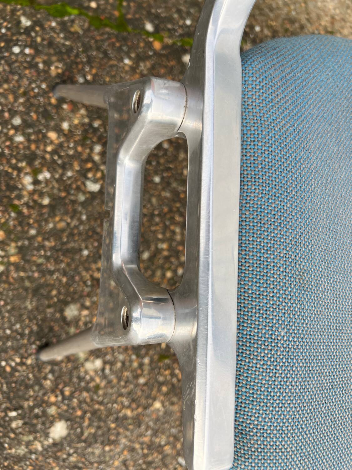 Pair of chairs by G. Piretti for Castelli