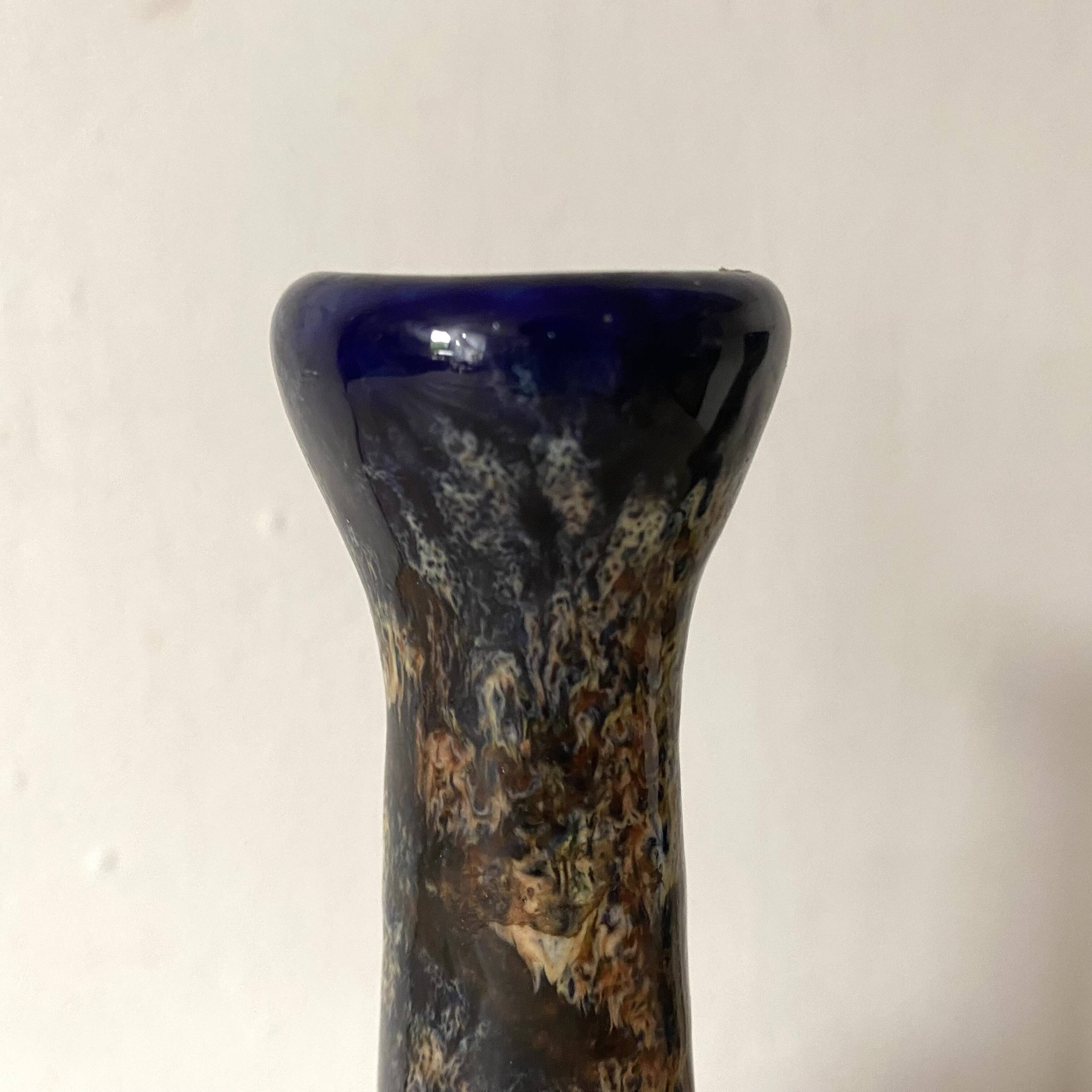 Pair of ceramic candlesticks from the 70s