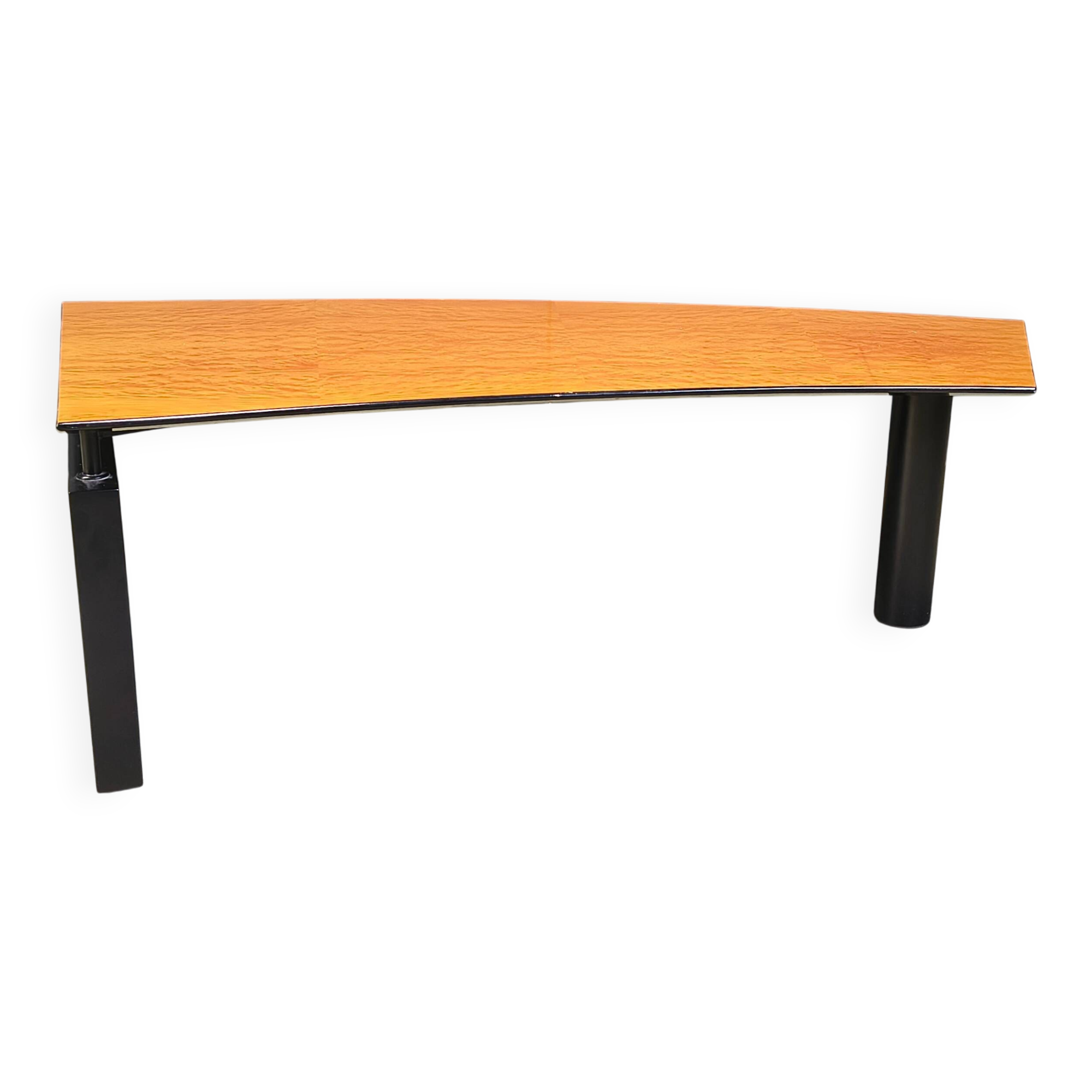 Burl wood coffee table by Cattelan Italy, 1990s