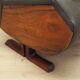 Leather armchair, Italian design, 1970s, production: Italy