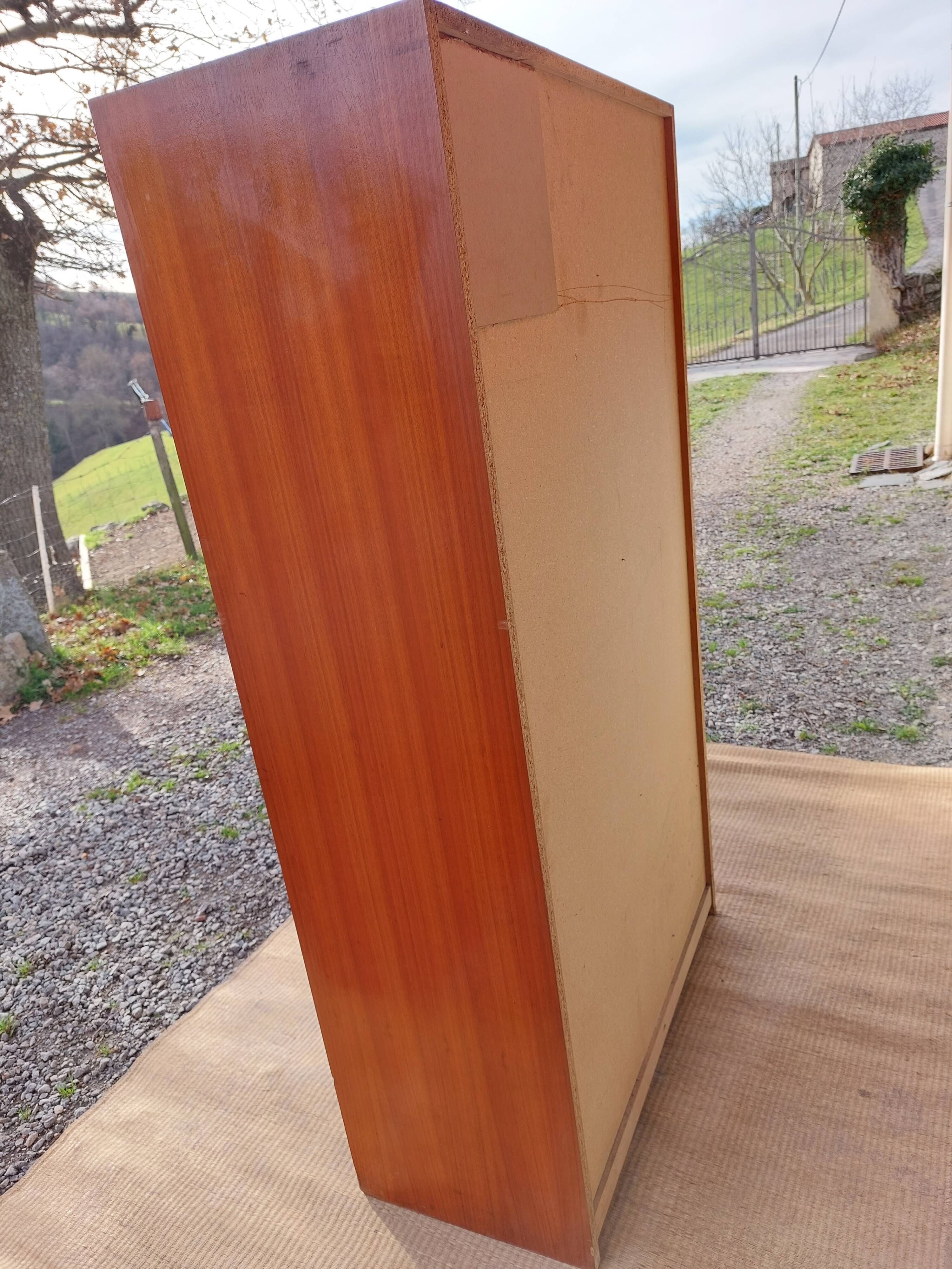 curtained filing cabinet