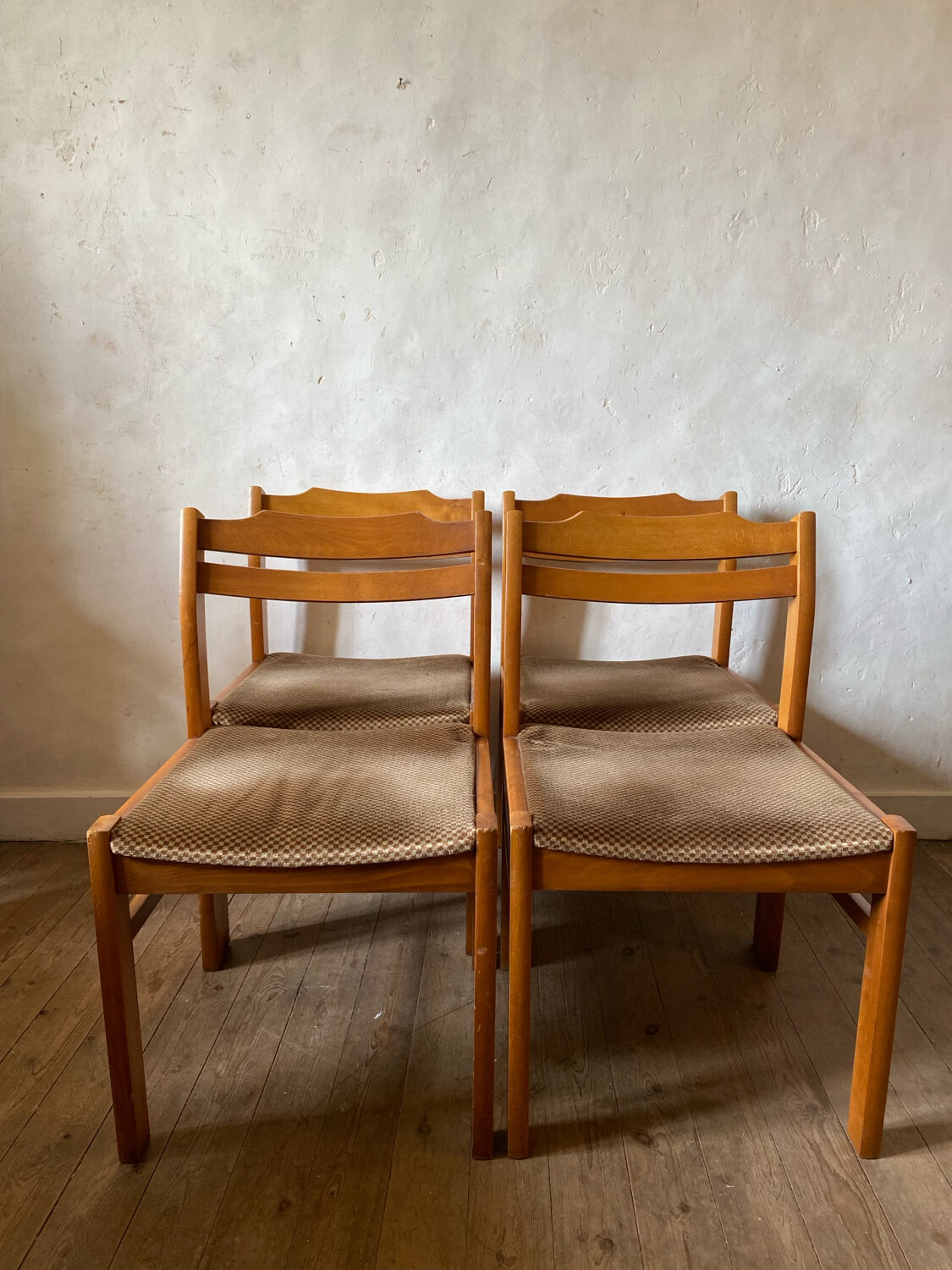 Scandinavian wooden chairs