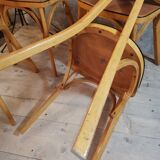 4 chairs bistro Luterma Banana