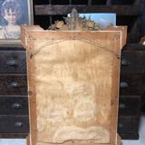 Old beveled mirror louis xv style