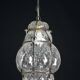 Venetian transparent lantern, Murano glass, Italy, 1970s