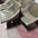 Swivel leather armchair team by wellis