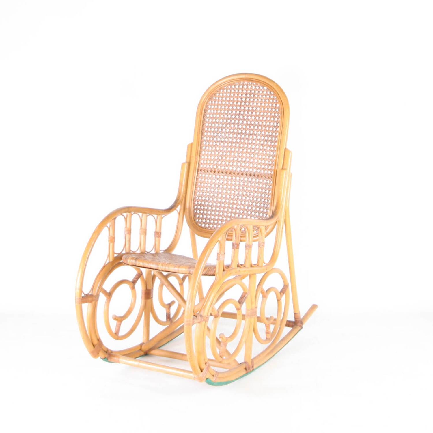Rattan rocking chair