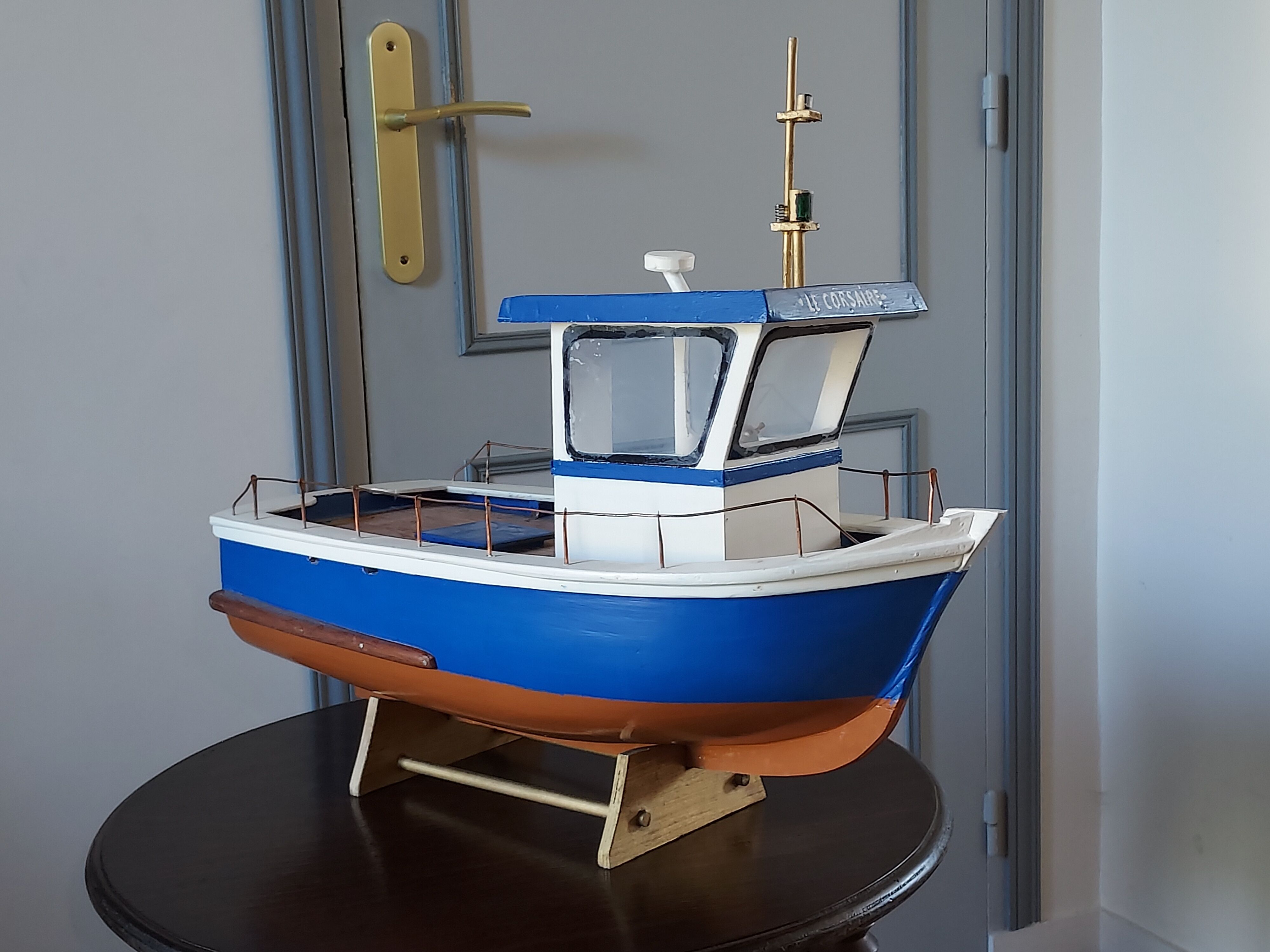 Maquette bateau de pêche