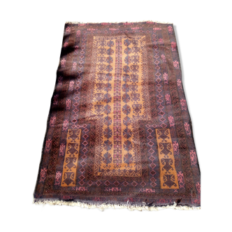 Old Iranian handmade wool rug