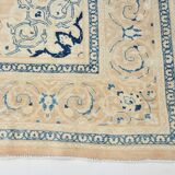 Grand Tapis Persan Ancien – Motifs Médaillon, Laine Nouée Main, 289x376 Cm