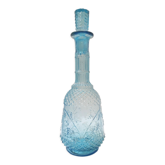 Carafe bleue turquoise vintage