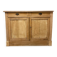 Buffet parisien en bois brut