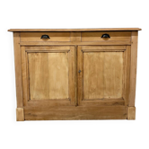 Buffet parisien en bois brut
