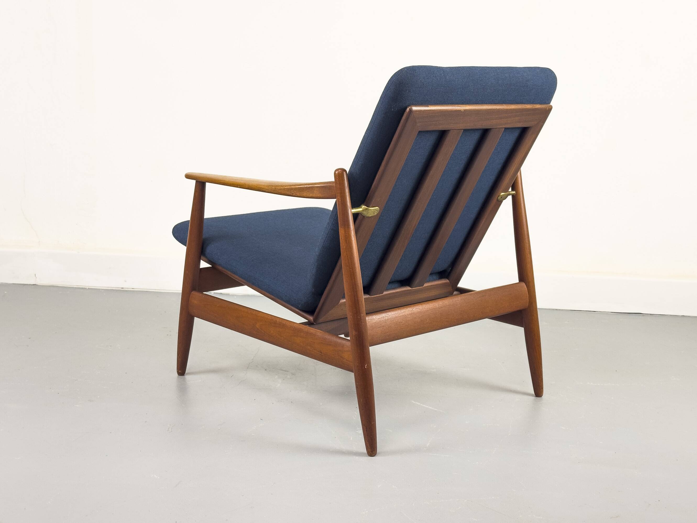 Danish Teak Lounge Chair by Hans Olsen for Frem Røjle, 1960s
