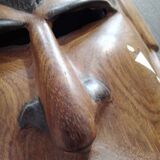 Handcrafted African wall mask