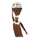 Illustration Woman with basket