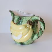 Service plat pichet banane vintage
