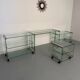 Meuble rangement console verre design italien Gallotti & Radice An70