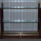 Versace console library in mahogany and brass
