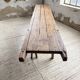 Brutalist popular art table XXL 3.5m/4m pine and oak