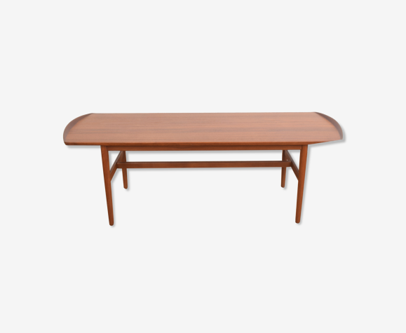 Mid-Century Danish Teak Coffee Table from Bovirke, 1960s.