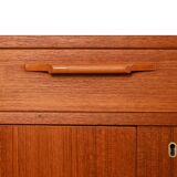 Sideboard with teak bookcase, 1960s
