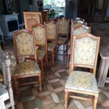 8 upholstered chairs