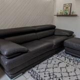 Italian leather sofa