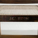 French Mid Century Wooden Box Dining Office Chair Pierre Jeanneret, 1950s