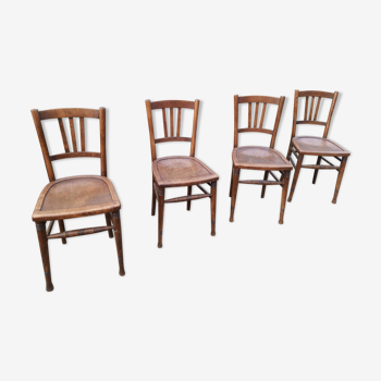 Série de 4 chaises Luterma fabrique en Estonie