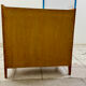 Vintage Scandinavian chest of drawers - varnished wood in teak colour