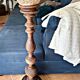 Large hand-patinated wooden candlestick – 100 cm – Unique piece