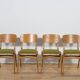 Boomerang Dining Chairs from Goscinski Furniture Factory Model  229XB, Pola