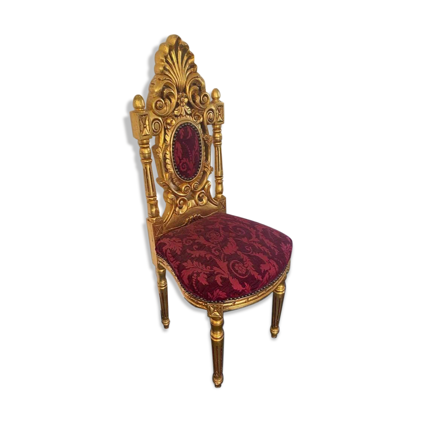 Golden royal chair