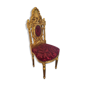 Golden royal chair
