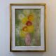 Oil painting on canvas chrysanthemums 1965