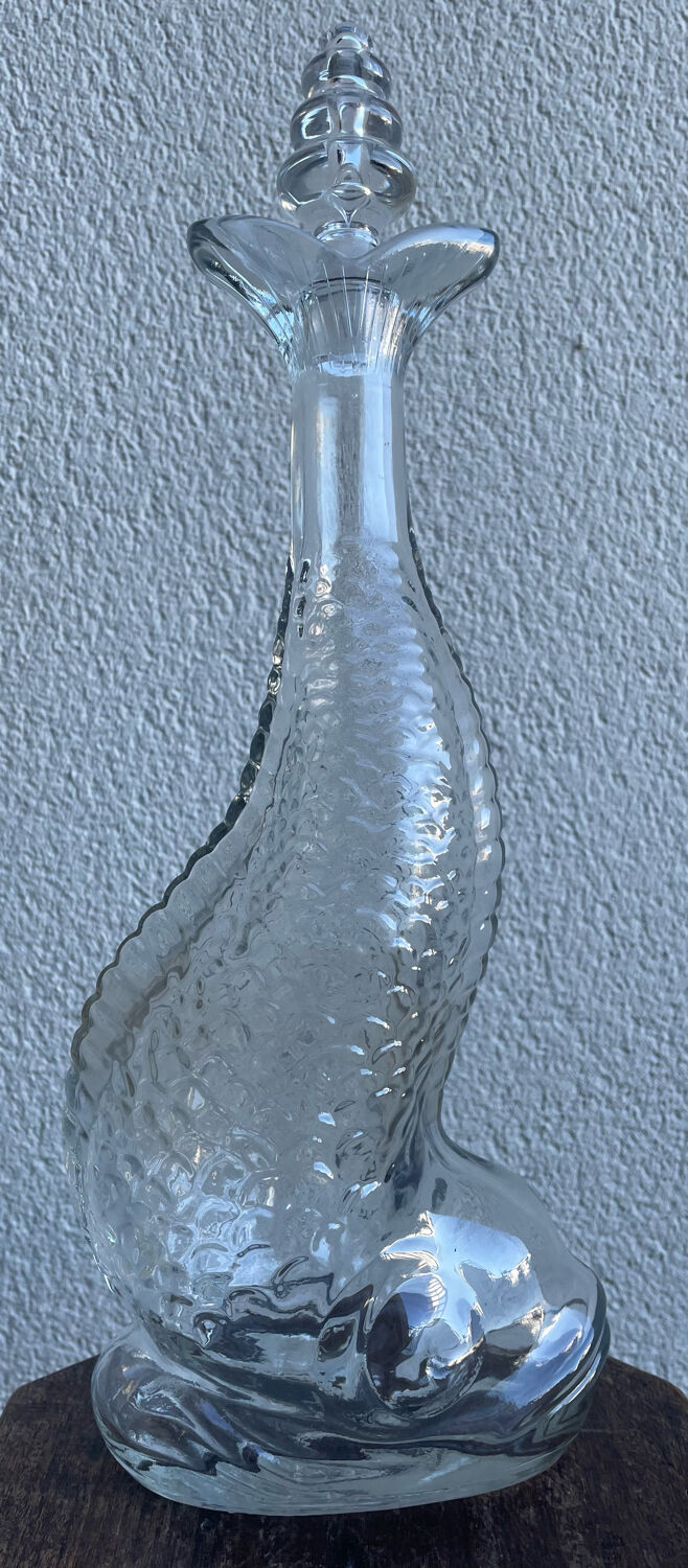 Vintage fish decanter